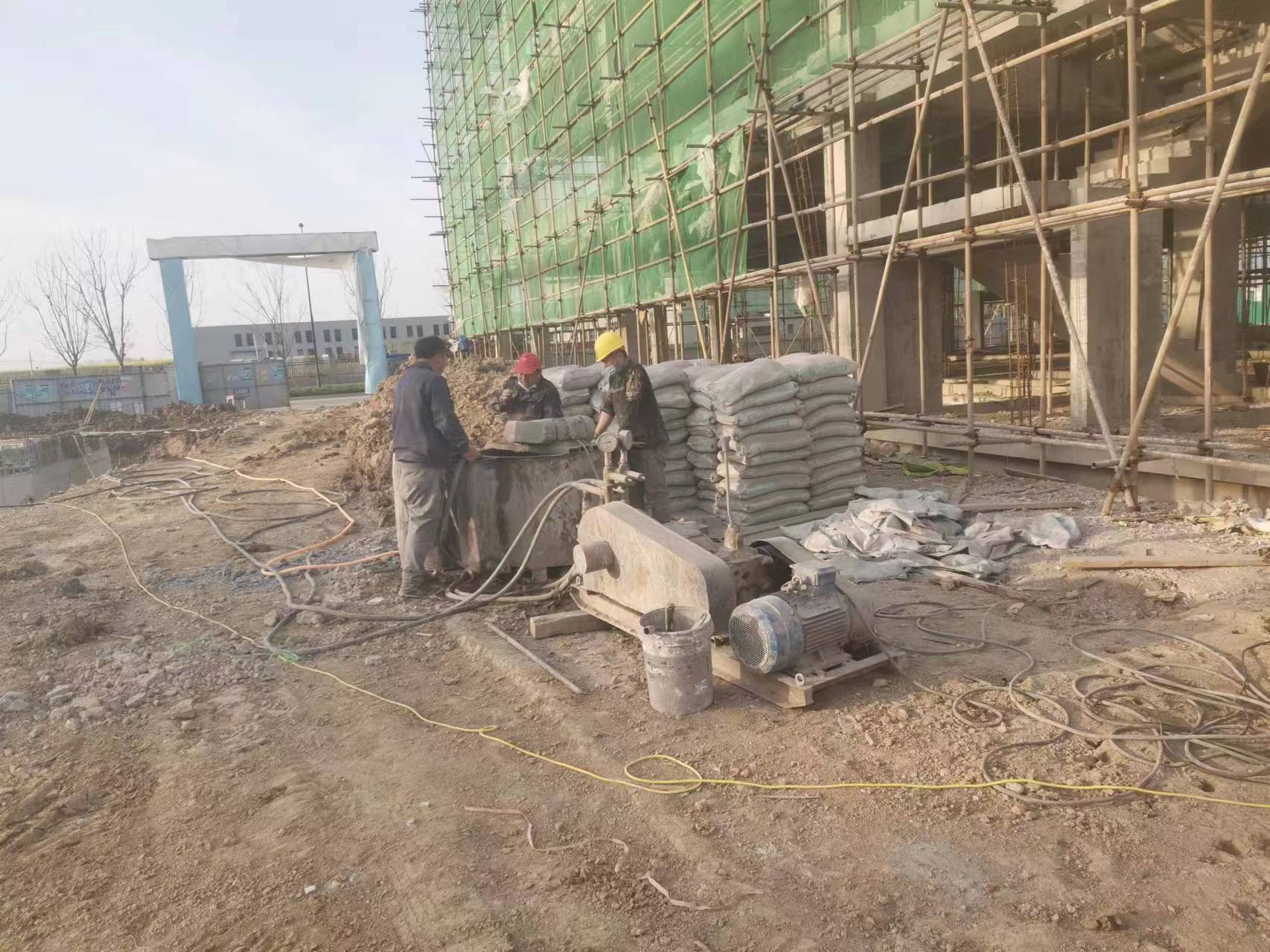 揭阳别墅下沉注浆